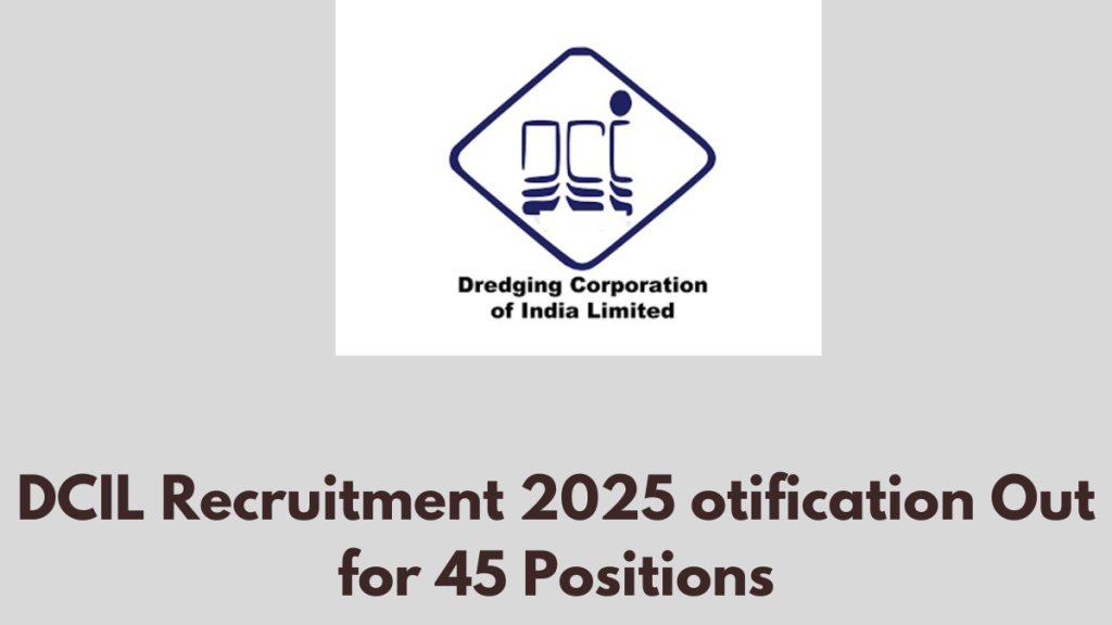 DCIL Recruitment 2025