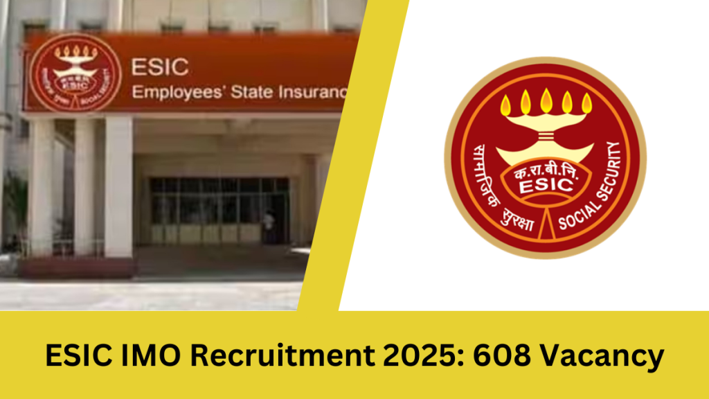 ESIC recruitment