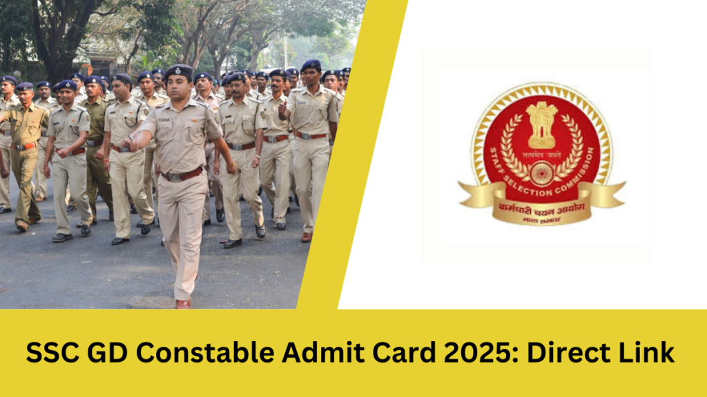 SSC GD Admit Card
